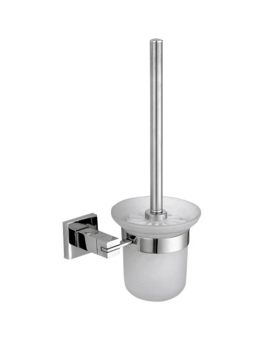 Série BARCELONA - Porte-brosse en ACIER INOXYDABLE  AISI 304 brillant