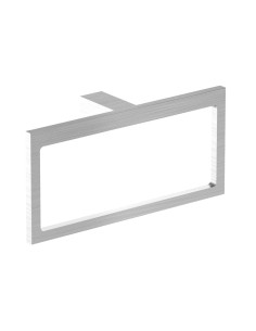 Série CORINTO SATINÉ - Porte-serviette en ACIER IN OXYDABLE AISI 304