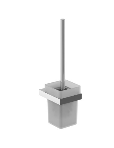 Série CORINTO BRILLANT - Brosse de toilette (WC),  en ACIER INOXYDABLE AISI 304