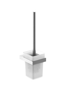 Série CORINTO SATINÉ - Brosse de toilette (WC), en  ACIER INOXYDABLE AISI 304