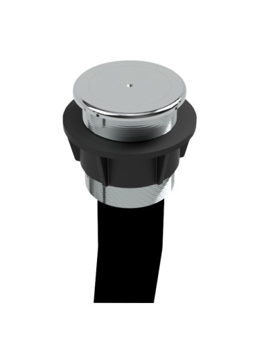 Tube avec entonnoir pour remplissage du réservoir de savon depuis le plan