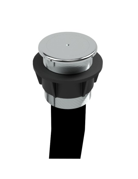 Tube avec entonnoir pour remplissage du réservoir de savon depuis le plan