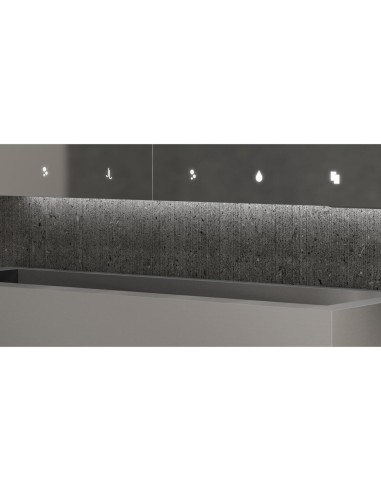 Ensemble LED arrière et avant pour meuble MUMO 1200