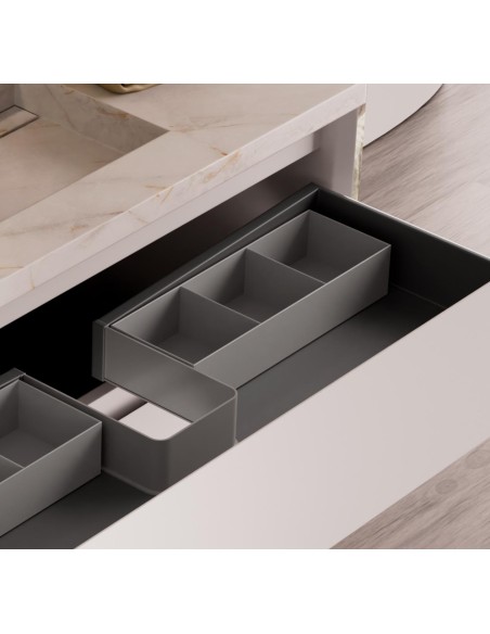 DRAWBOX Organisateur de diviseurs 32x11x6 pour meuble F4-F5