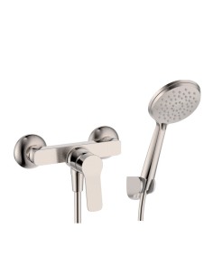 MITIGEUR DOUCHE AVEC KIT DOUCHE RHIO NICKEL