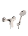 MITIGEUR DOUCHE AVEC KIT DOUCHE RHIO NICKEL