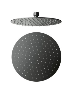 TÊTE DE DOUCHE ACIER INOX ROND 25 TITANE