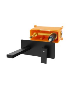 ENSEMBLE ENCASTRE LAVABO ORION NOIR