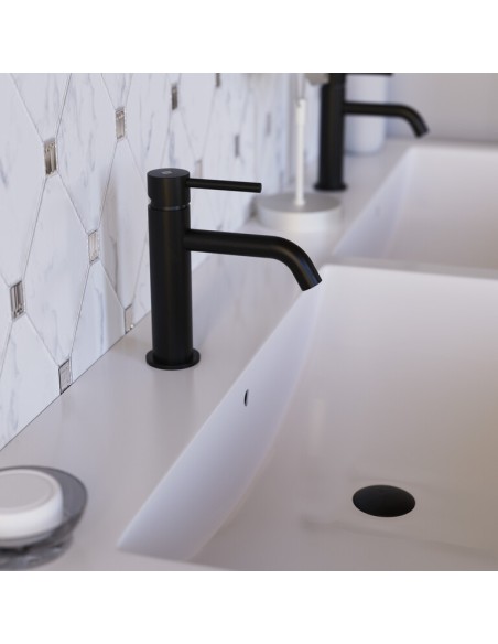 MITIGEUR LAVABO SIRIO NOIR