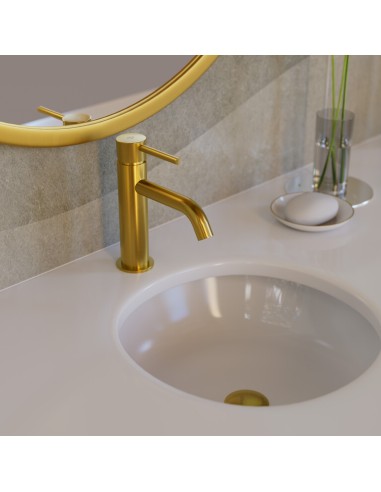 MITIGEUR LAVABO SIRIO OR