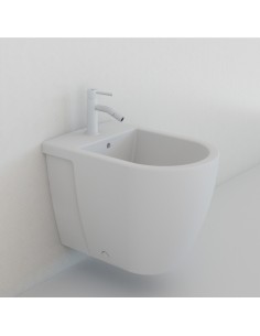 MITIGEUR BIDET SIRIO BLANC 2