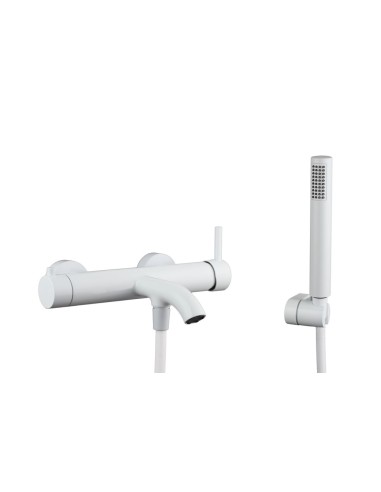MITIGEUR BAIN AVEC KIT DOUCHE SIRIO BLANC