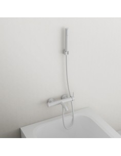 MITIGEUR BAIN AVEC KIT DOUCHE SIRIO BLANC 2