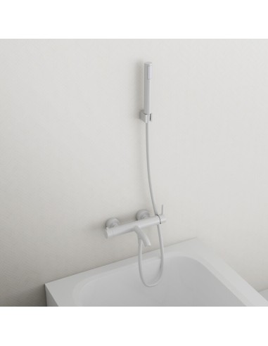 MITIGEUR BAIN AVEC KIT DOUCHE SIRIO BLANC