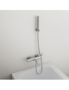 MITIGEUR BAIN AVEC KIT DOUCHE SIRIO CHROME 2