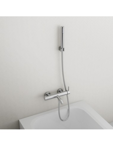MITIGEUR BAIN AVEC KIT DOUCHE SIRIO CHROME