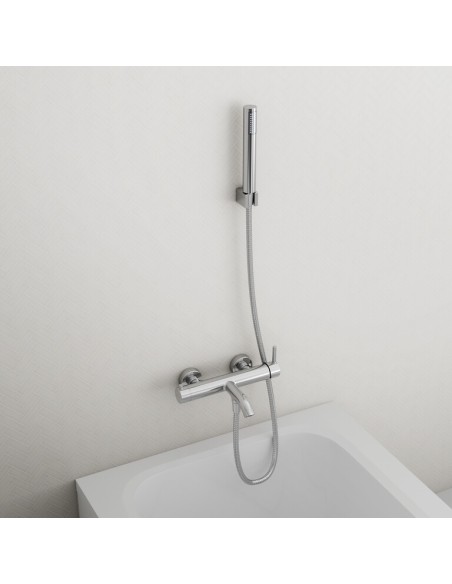 MITIGEUR BAIN AVEC KIT DOUCHE SIRIO CHROME