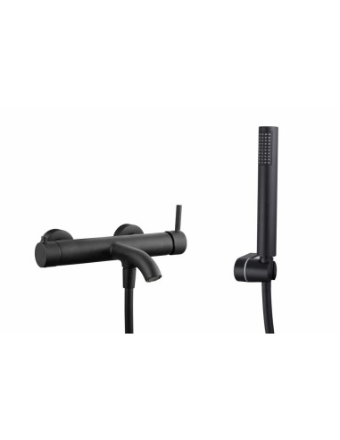 MITIGEUR BAIN AVEC KIT DOUCHE SIRIO NOIR