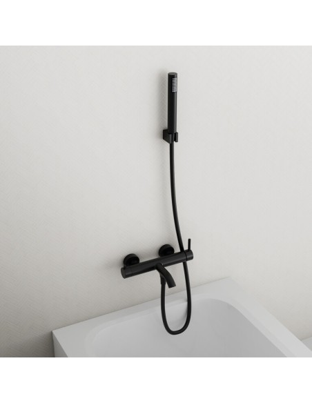 MITIGEUR BAIN AVEC KIT DOUCHE SIRIO NOIR