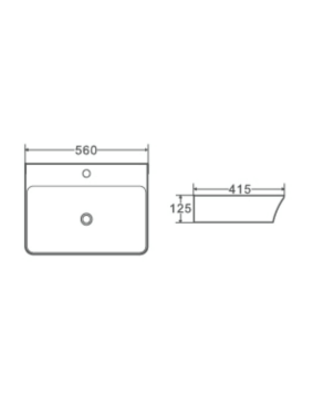 LAVABO MOI 56 AQUORE