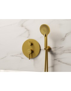 ENCASTRE DOUCHE MITIGEUR SIRIO OR 2