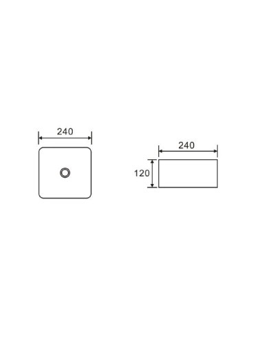 LAVABO QTRO 24