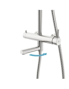 ADAPTATEUR BAIGNOIRE INVERTER R CHROME