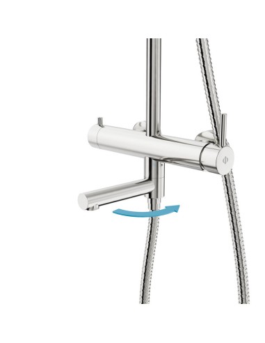 ADAPTATEUR BAIGNOIRE INVERTER R CHROME
