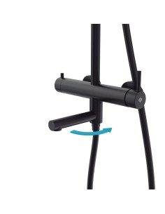 ADAPTATEUR BAIGNOIRE INVERTER R NOIR