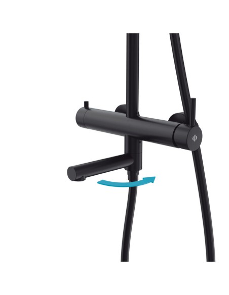 ADAPTATEUR BAIGNOIRE INVERTER R NOIR