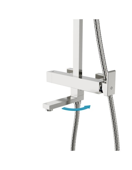 ADAPTATEUR BAIGNOIRE INVERTER C CHROME