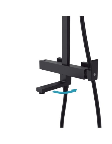 ADAPTATEUR BAIGNOIRE INVERTER C NOIR