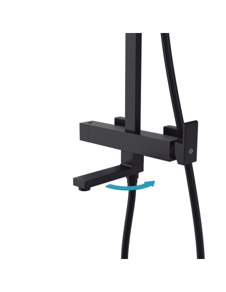 ADAPTATEUR BAIGNOIRE INVERTER C NOIR