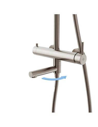 ADAPTATEUR BAIGNOIRE INVERTER R NICKEL PVD