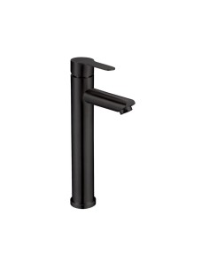 MITIGEUR LAVABO HAUT IONY NOIR ACIER