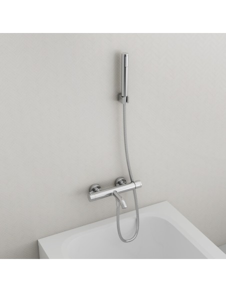 MITIGEUR BAIN AVEC KIT HELIOS/RADIO CHROME