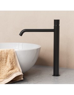 MITIGEUR LAVABO HAUT HELIOS NOIR 2