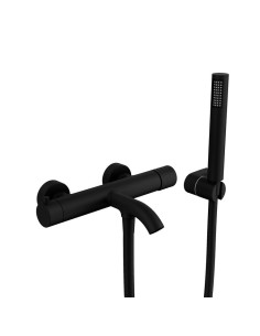 MITIGEUR BAIN AVEC KIT DOUCHE HELIOS/RADIO NOIR