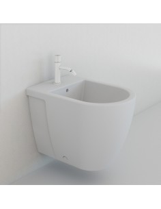 MITIGEUR BIDET HELIOS BLANC 2