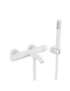MITIGEUR BAIN AVEC KIT DOUCHE HELIOS BLANC