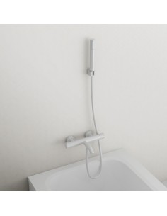 MITIGEUR BAIN AVEC KIT DOUCHE HELIOS BLANC 2
