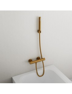 MITIGEUR DOUCHE AVEC KIT DOUCHE HELIOS OR 2