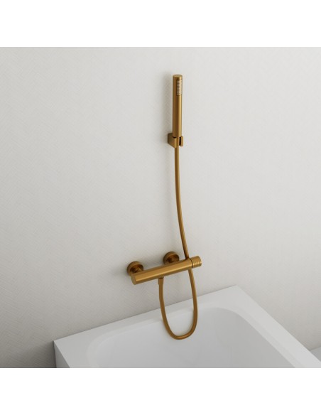 MITIGEUR DOUCHE AVEC KIT DOUCHE HELIOS OR