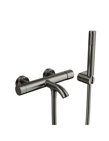 MITIGEUR BAIN AVEC KIT DOUCHE HELIOS TITANE