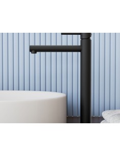 MITIGEUR LAVABO HAUT MIO NOIR 2