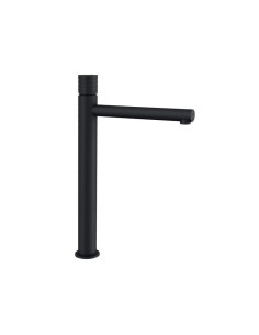 MITIGEUR LAVABO HAUT RADIO NOIR