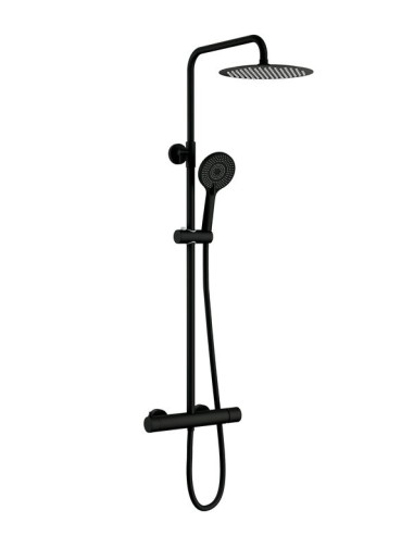 MITIGEUR DOUCHE INVERTER R NOIR + POIGNEE HELIOS