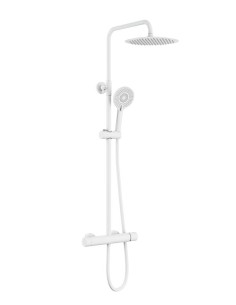 MITIGEUR DOUCHE INVERTER R BLANC + POIGNEE HELIOS