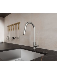 MITIGEUR CUISINE AMOVIBLE ROUND ACIER 2