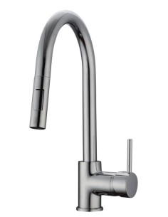 MITIGEUR CUISINE AMOVIBLE ROUND CHROME